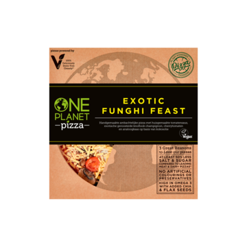 One Planet Pizza Exotic Funghi Feast 456g