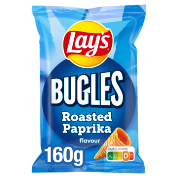 Jumbo Lay's Bugles Roasted Paprika Chips 160gr aanbieding