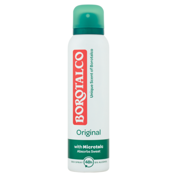 Mus ego Sta op Borotalco Original Deo Spray 48h 150ml bestellen? - Drogisterij — Jumbo  Supermarkten