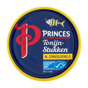 Princes Tonijnstukken in Zonnebloemolie 145g