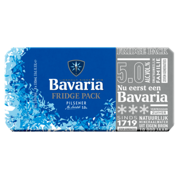 Bavaria Pils - Fridge Pack - Blik - 8 x 330ML bestellen? - Wijn, drank — Jumbo Supermarkten