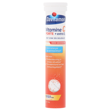 Davitamon - Vitamine C Forte bruistabletten, 15 Stuks