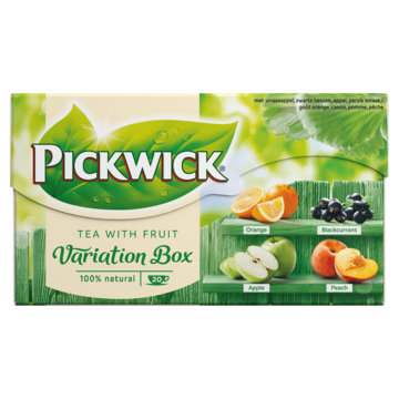 Pickwick Fruit Variatie Groen Fruit Thee 20 Stuks