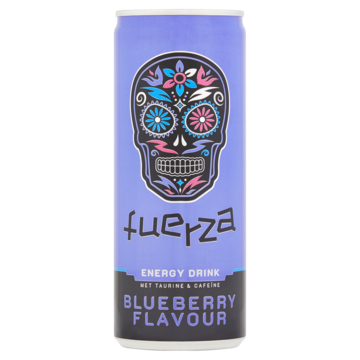 Fuerza Energy Drink Blueberry Flavour 250ML