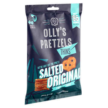 Olly's Pretzels Salted Original Thins 140g