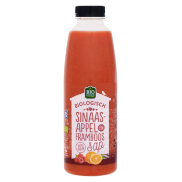 Jumbo Biologisch Sinaasappel en Framboos Sap 750ml