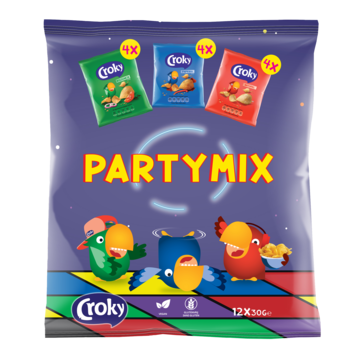 Croky Chips Partymix 12 x 30g