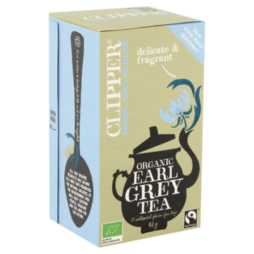 Clipper Organic Earl Grey Tea 20 Stuks