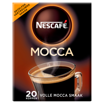 Nescafé Mocca oploskoffie - 6 x 20 zakjes