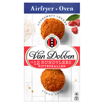 Van Dobben Airfryer & Oven Rundvlees Bitterballen 300g