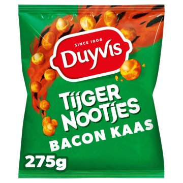 Duyvis Tijgernootjes Bacon Kaas 275gr