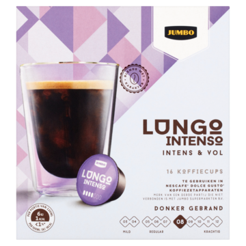 Jumbo Lungo Intenso - Dolce Gusto Koffiecups - 16 Cups