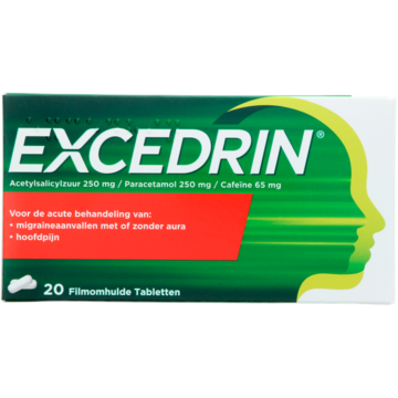 Excedrin Tabletten 20 stuks