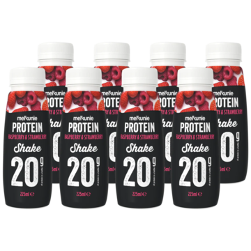 Melkunie Protein Raspberry & Strawberry Shake 8 x 225ml
