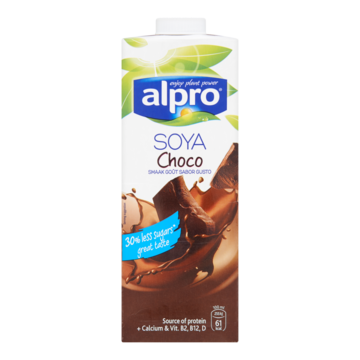 Alpro Sojadrink Choco Houdbaar 1 L Bij Jumbo alpro kopen in de aanbieding