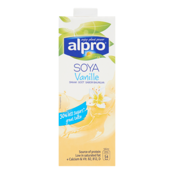 Alpro Sojadrink Vanille Houdbaar 1 L Bij Jumbo alpro kopen in de aanbieding