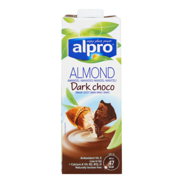 Alpro Amandeldrink Dark Choco Houdbaar 1 L Bij Jumbo alpro kopen in de aanbieding