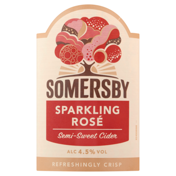 Somersby Sparkling Rosé Semi-Sweet Cider 33cl
