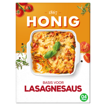 Honig basis voor Lasagnesaus 125g