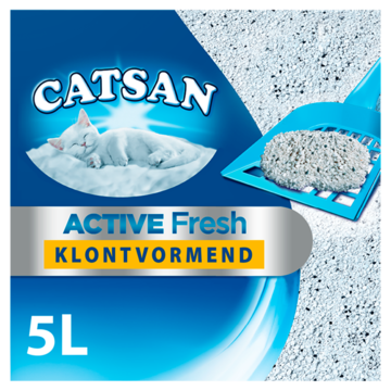 Catsan Active Fresh - Klontvormende Kattenbakvulling - 5L
