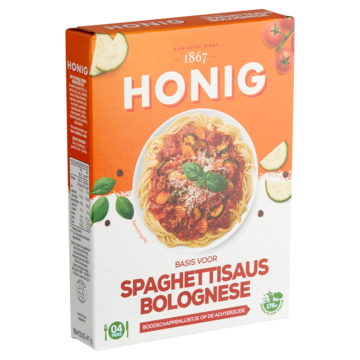 Honig basis voor Spaghettisaus Bolognese 41g
