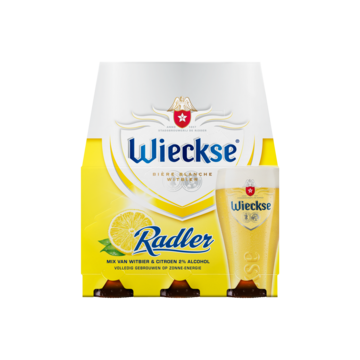 Wieckse Radler Lemon Fles 6 x 30cl
