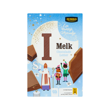 Jumbo Melk Chocolade Letter I 135g