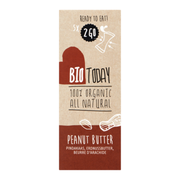 Bio Today Pindakaas 5 x 18g