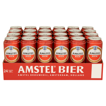 Amstel Pilsener Bier Blik 24 x 50 cl Tray