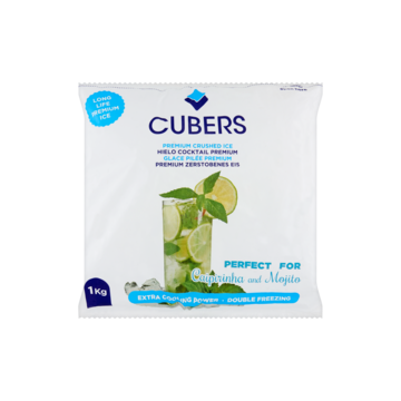 haat beroerte Wauw Cubers Premium Crushed Ice 1kg bestellen? - Diepvries — Jumbo Supermarkten