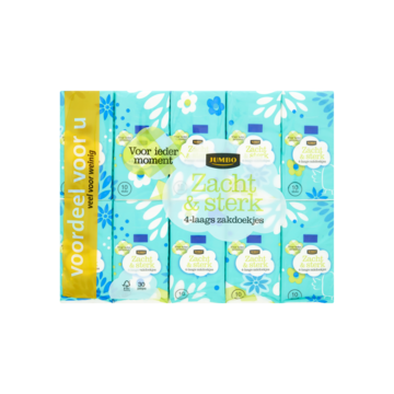 Jumbo Extra Zacht & Sterk Toiletpapier 4-Laags Aanbieding bij Jumbo Jumbo Extra Zacht & Sterk Toiletpapier 4-Laags Aanbieding bij Jumbo