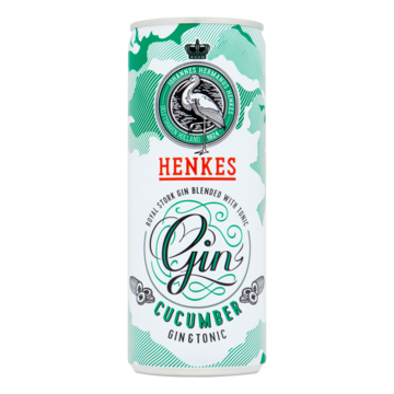 Henkes Cucumber Gin Tonic 025 L Bij Jumbo henkes kopen in de aanbieding