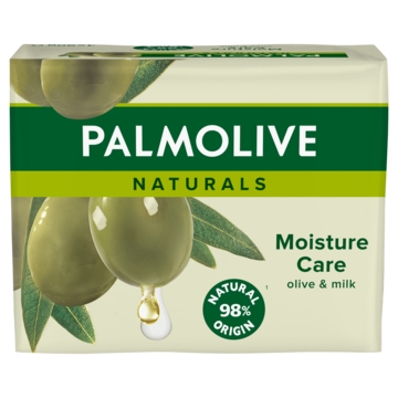 Palmolive Naturals Moisture Care Melk en Olijf Blokzeep 4x90g
