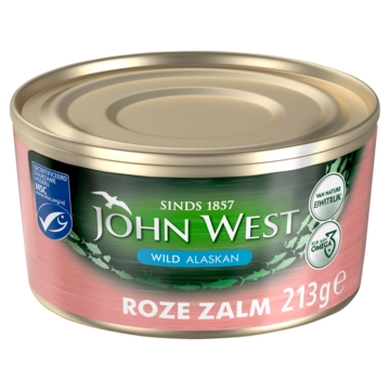 John West wilde roze zalm MSC 213 gram