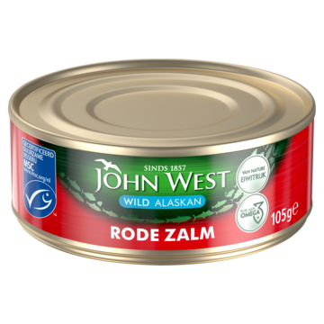 John West wilde rode zalm MSC 105 gram