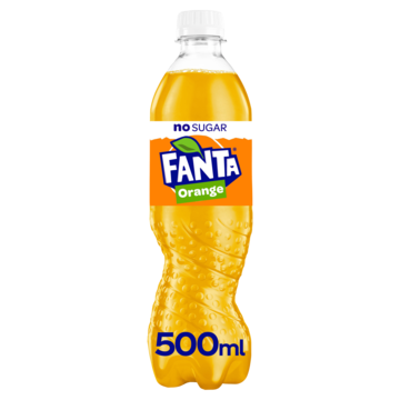 Fanta Orange No Sugar Pet 500ML