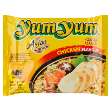 Yum Yum Asian Cuisine Chicken Flavour 5 x 60g