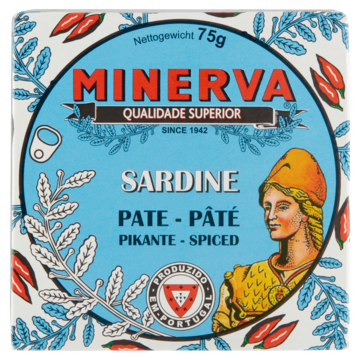 Minerva Sardine Pate Pikante 75g