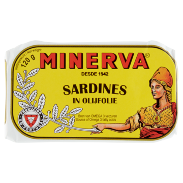 Minerva Sardines in Olijfolie 120g