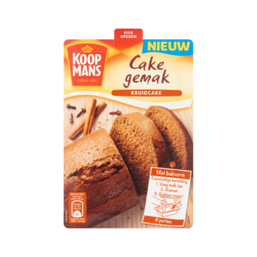 Koopmans Cake Gemak Kruidcake 175 G Bij Jumbo koopmans kopen in de aanbieding