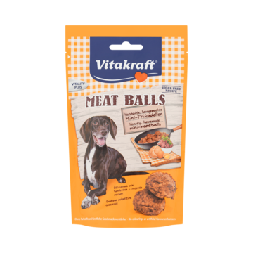 Vitakraft Meat Balls 80 G Bij Jumbo vitakraft kopen in de aanbieding Vitakraft Meat Balls 80 G Bij Jumbo vitakraft kopen in de aanbieding