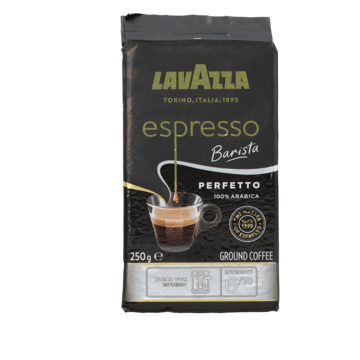 Lavazza Espresso Barista Perfetto Gemalen Koffie 250g