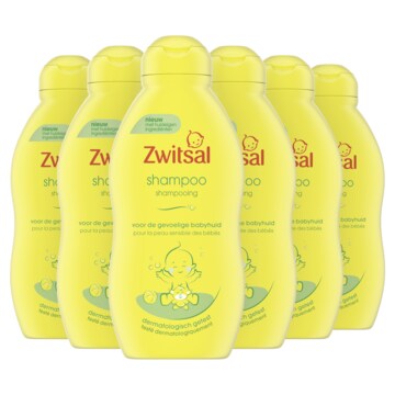 Jumbo Zwitsal Shampoo Baby 6 x 200ml aanbieding