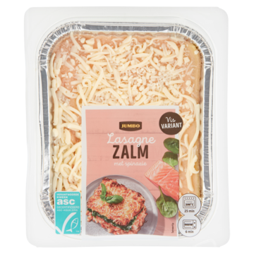Jumbo Lasagne Zalm met Spinazie 400g