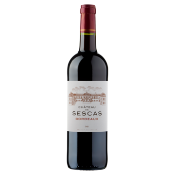 Château de Sescas - Bordeaux - Merlot - Cabernet Sauvignon - 750ML - Bier en wijn Jumbo Supermarkten