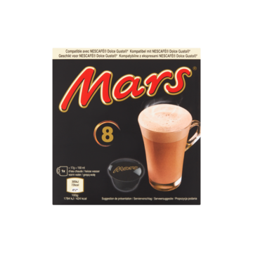 Mars Warme Chocolade Cups 8 Stuks