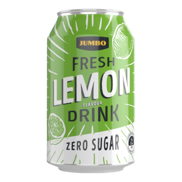 Jumbo Fresh Lemon Flavour Drink Zero Sugar 330ml