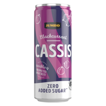 Jumbo Zwarte Bessen Cassis Zero Sugar 250ml