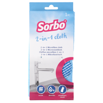 Sorbo 2-in-1 Microvezeldoek