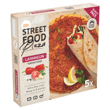 Lekker & Anders Lahmacun Turkish Pizza Family Pack 5 x 180g